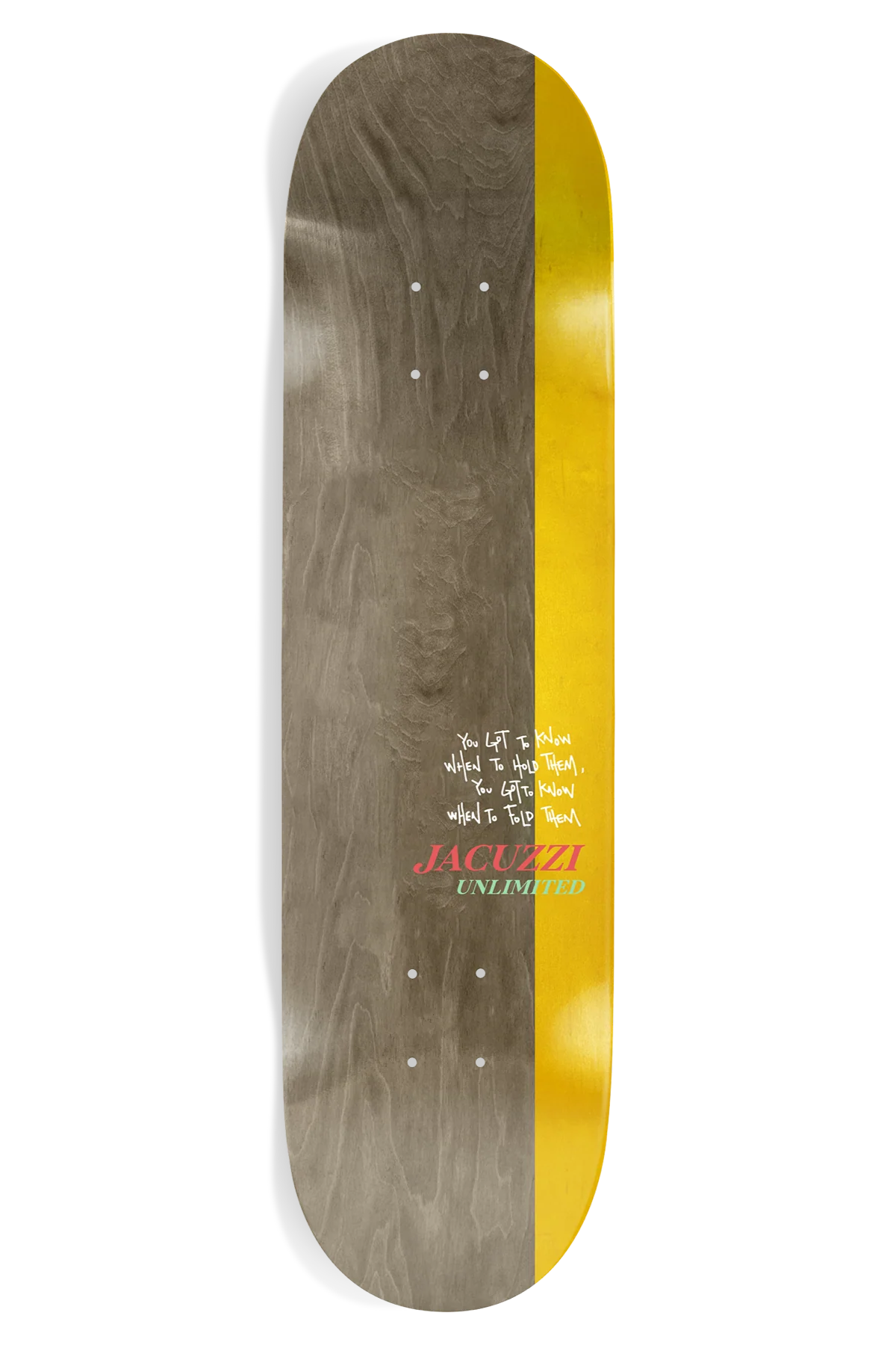 Michael Pulizzi Know When to Hold Em EX7 Deck