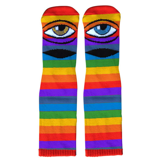 Rainbow Sect Eye Socks￼