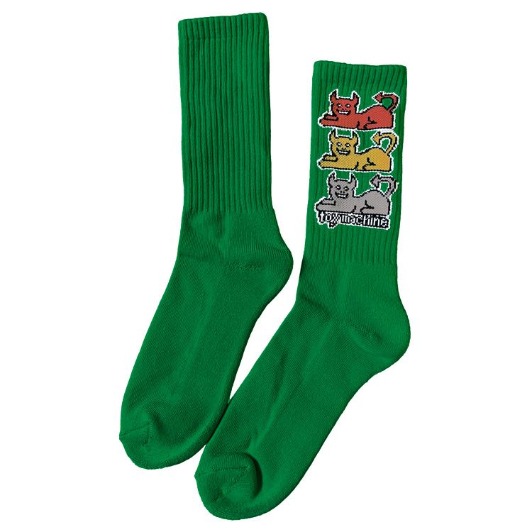 Triple Cat Socks