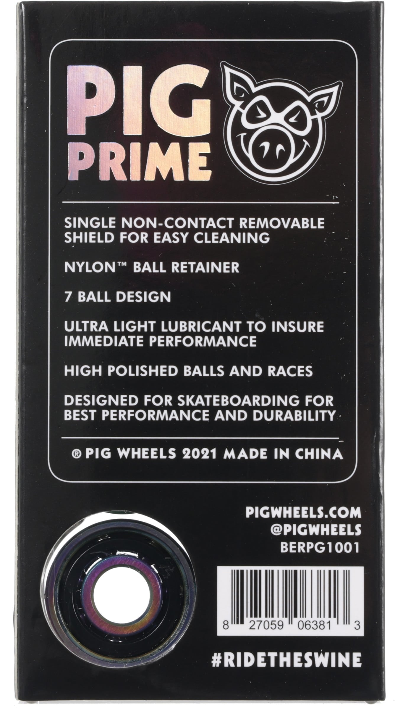 Pig Prime Bearings