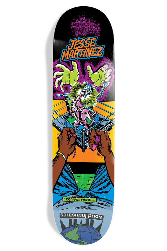 Jesse Martinez Rock'em Sock'em Popsicle Deck