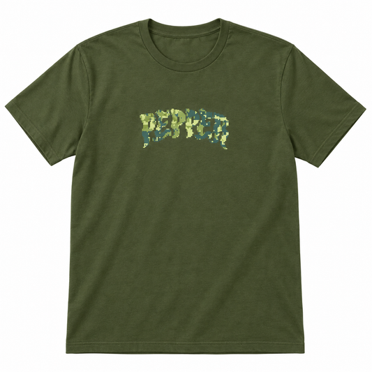 8-Bit Camo Tee