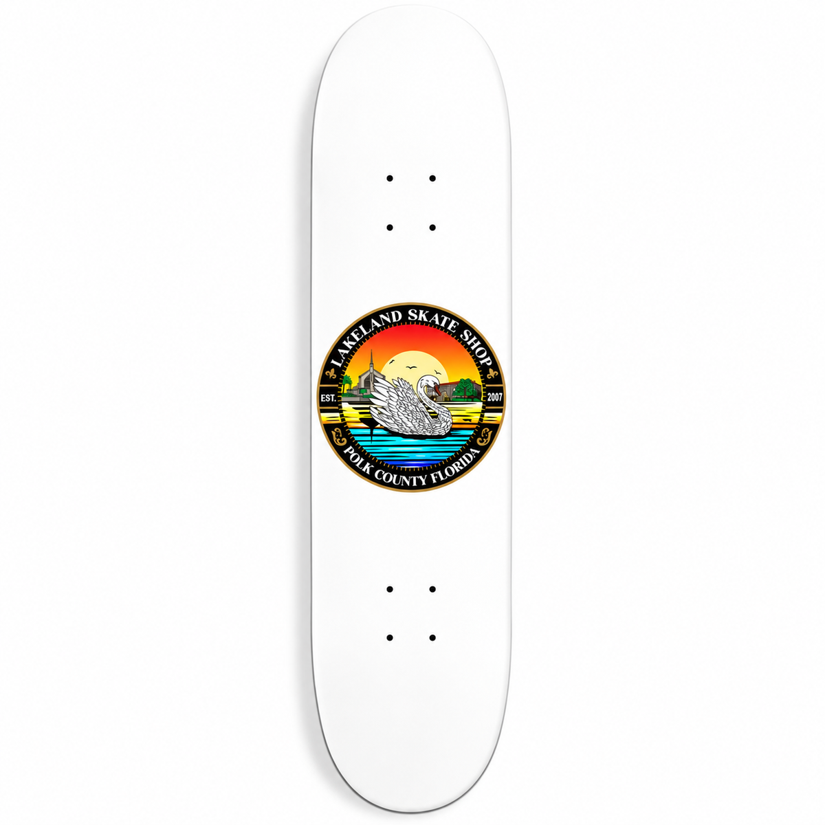 LSS (White) Logo Deck